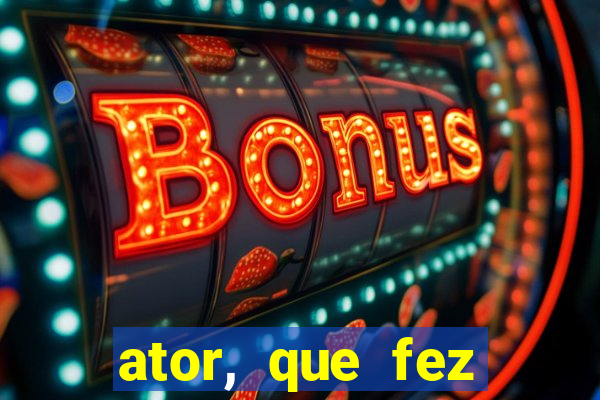 ator, que fez coringa que morreu